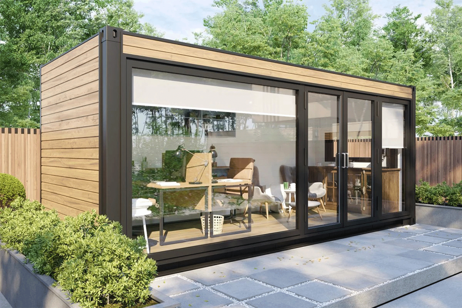 CASA CONTENEDOR «V5» 6X2M