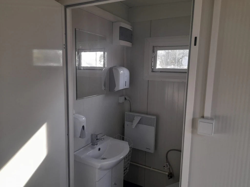 CONTENEDOR SANITARIO MODULAR 5Mx5M