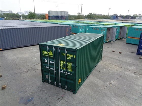 CONTENEDOR MARITIMO DE 20 PIES DOBLE PUERTAS - NUEVO