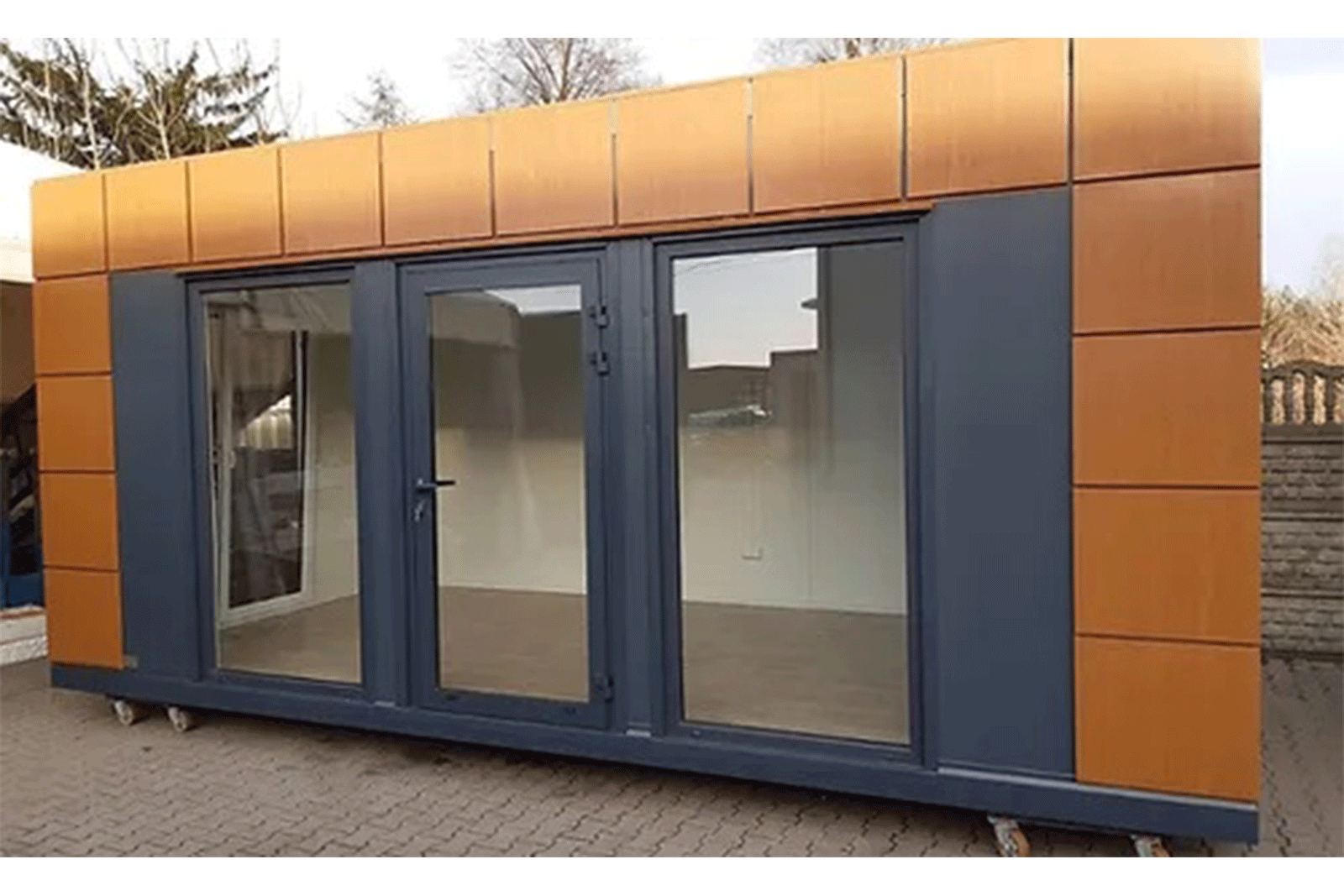 CONTENEDOR DE OFICINA COMERCIAL DE 18 M2