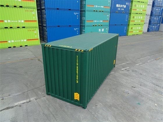 CONTENEDOR MARITIMO DE 20 PIES HC VERDE - NUEVO