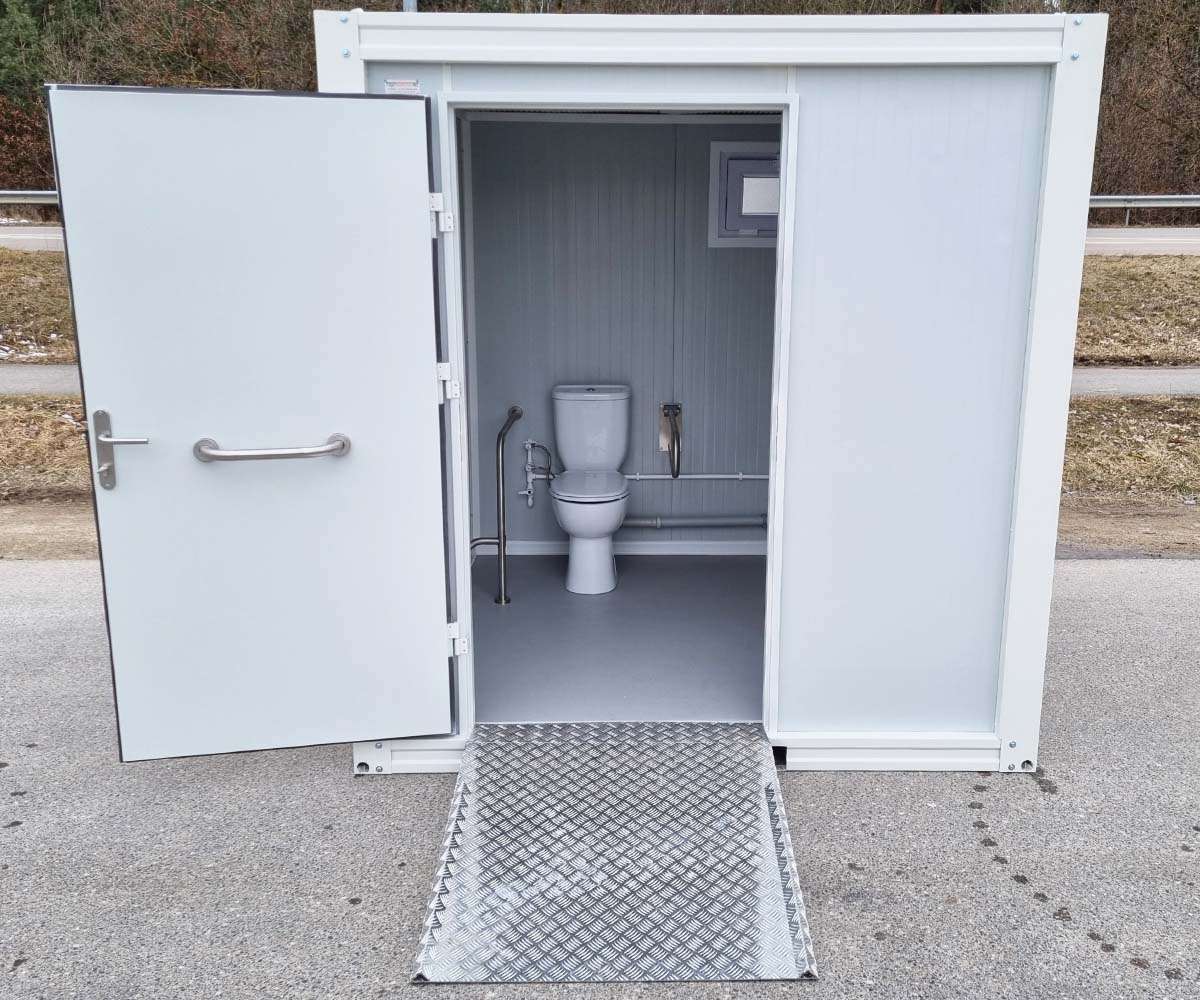 CONTENEDOR WC CON RAMPA