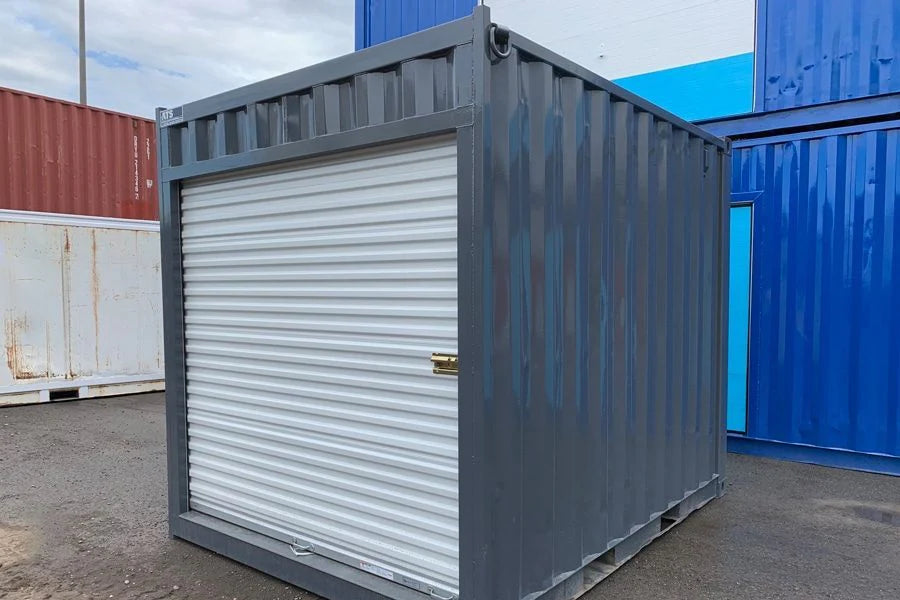 CONTENEDOR MARITIMO CON PUERTA ENROLLABLE- USADO