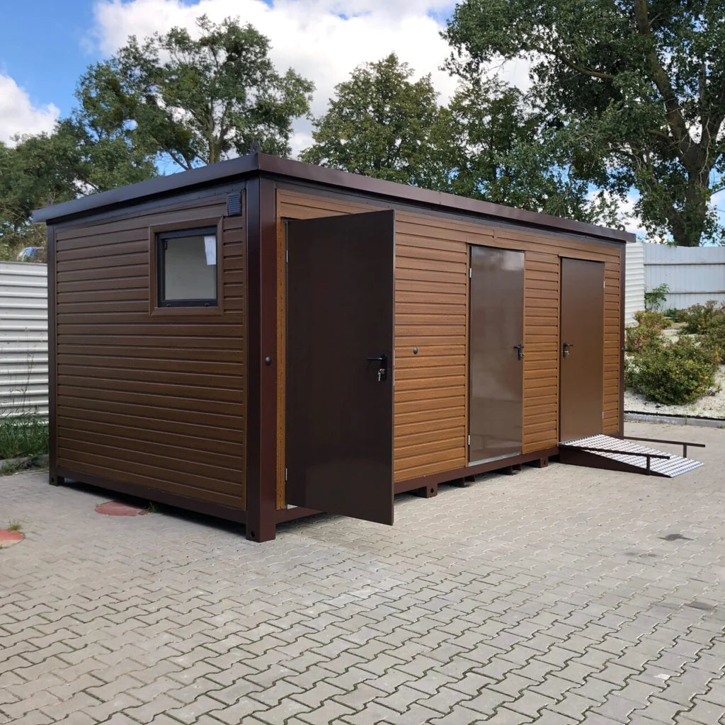 CONTENEDOR SANITARIO PANEL SÁNDWICH 6x3M